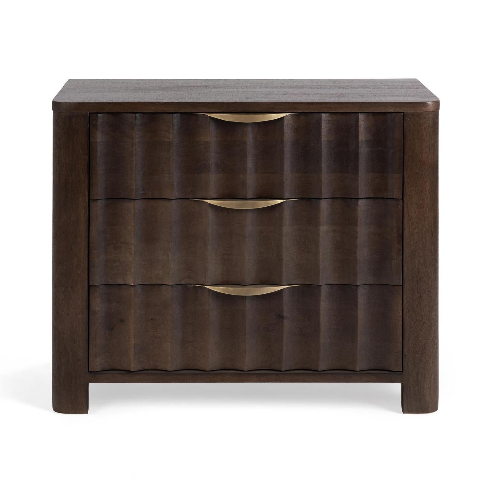 Classic Home Baylee 3 Drawer Nightstand