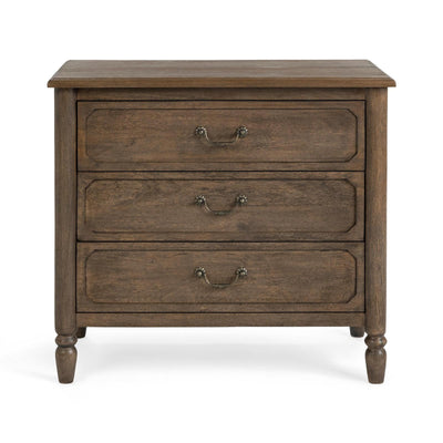 Classic Home Margaux 3 Drawer Nightstand