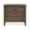 Classic Home Margaux 3 Drawer Nightstand