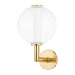 Hudson Valley Lighting Richford 1 Light 9 inch Aged Brass Wall Sconce Wall Light