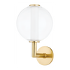 Hudson Valley Lighting Richford 1 Light 9 inch Aged Brass Wall Sconce Wall Light