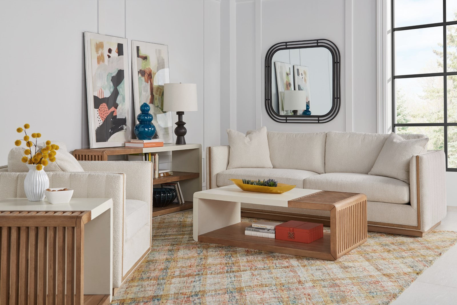 ART Furniture Cassat Channeled Sofa