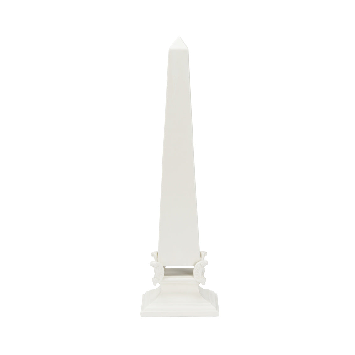 Chelsea House White Large Neoclassical Obelisk