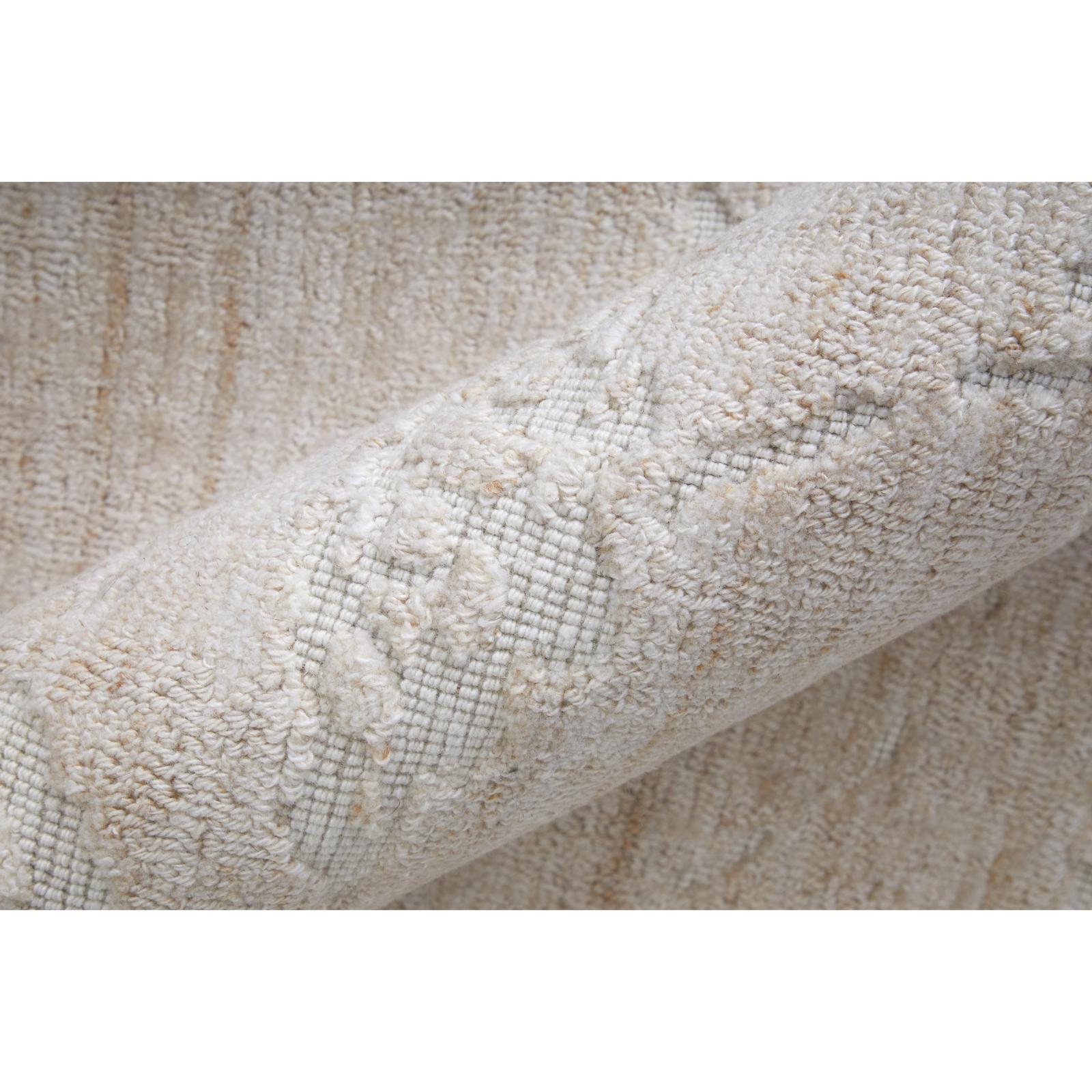 Feizy Aldrich T8019 Modern Solid, Tan/Ivory, Rug