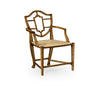 Jonathan Charles Aveburn Grey Fruitwood Arm Chair