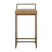 Classic Home Belfort Leather Counter Stool