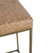 Classic Home Belfort Leather Counter Stool