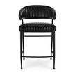 Classic Home Umbria Leather Counter Stool
