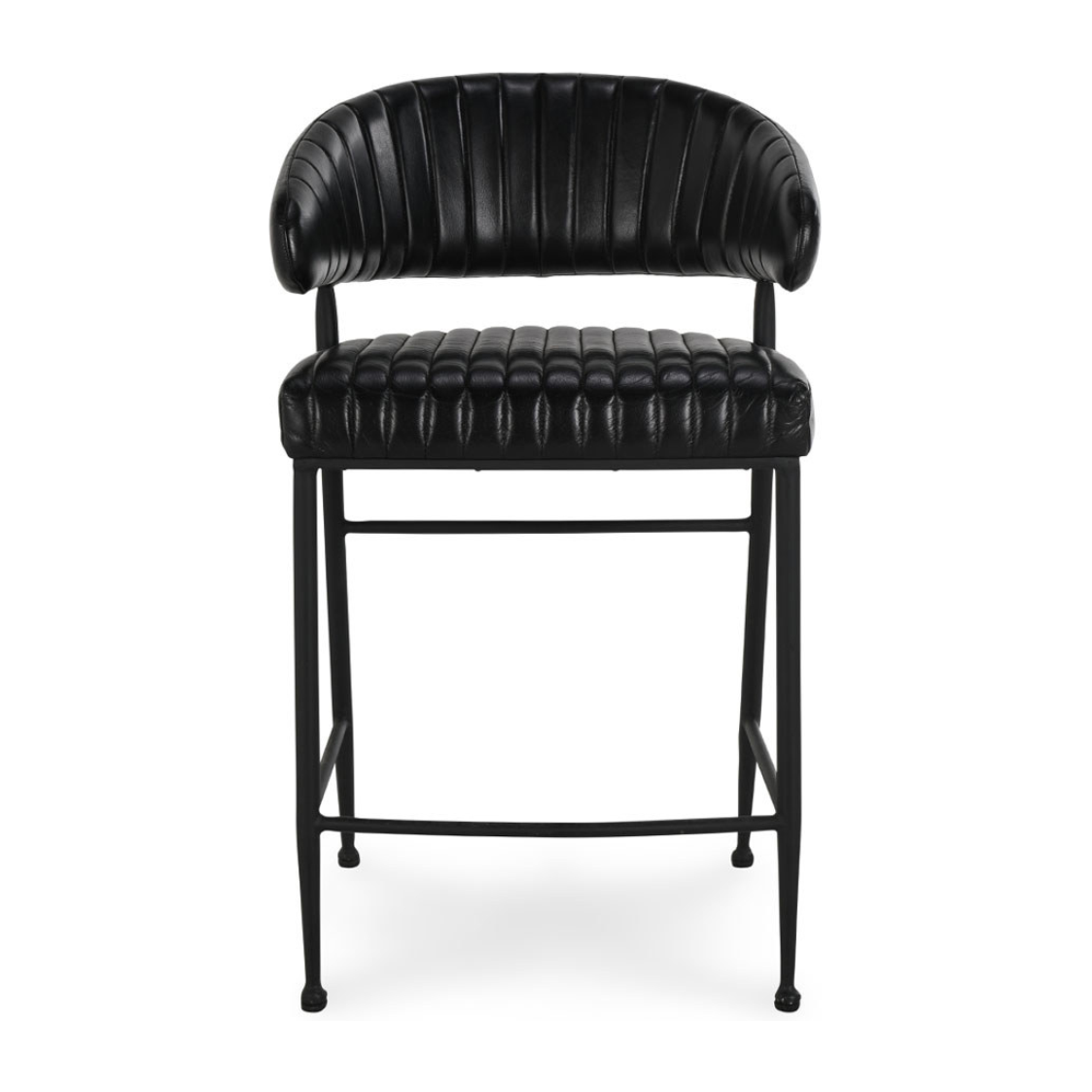 Classic Home Umbria Leather Counter Stool