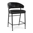 Classic Home Umbria Leather Counter Stool
