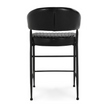 Classic Home Umbria Leather Counter Stool