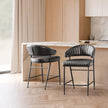 Classic Home Umbria Leather Counter Stool