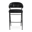Classic Home Umbria Leather Bar Stool