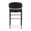 Classic Home Umbria Leather Bar Stool