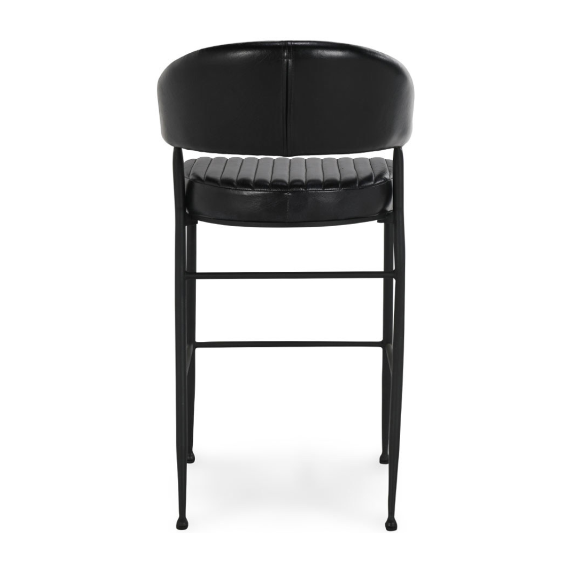 Classic Home Umbria Leather Bar Stool