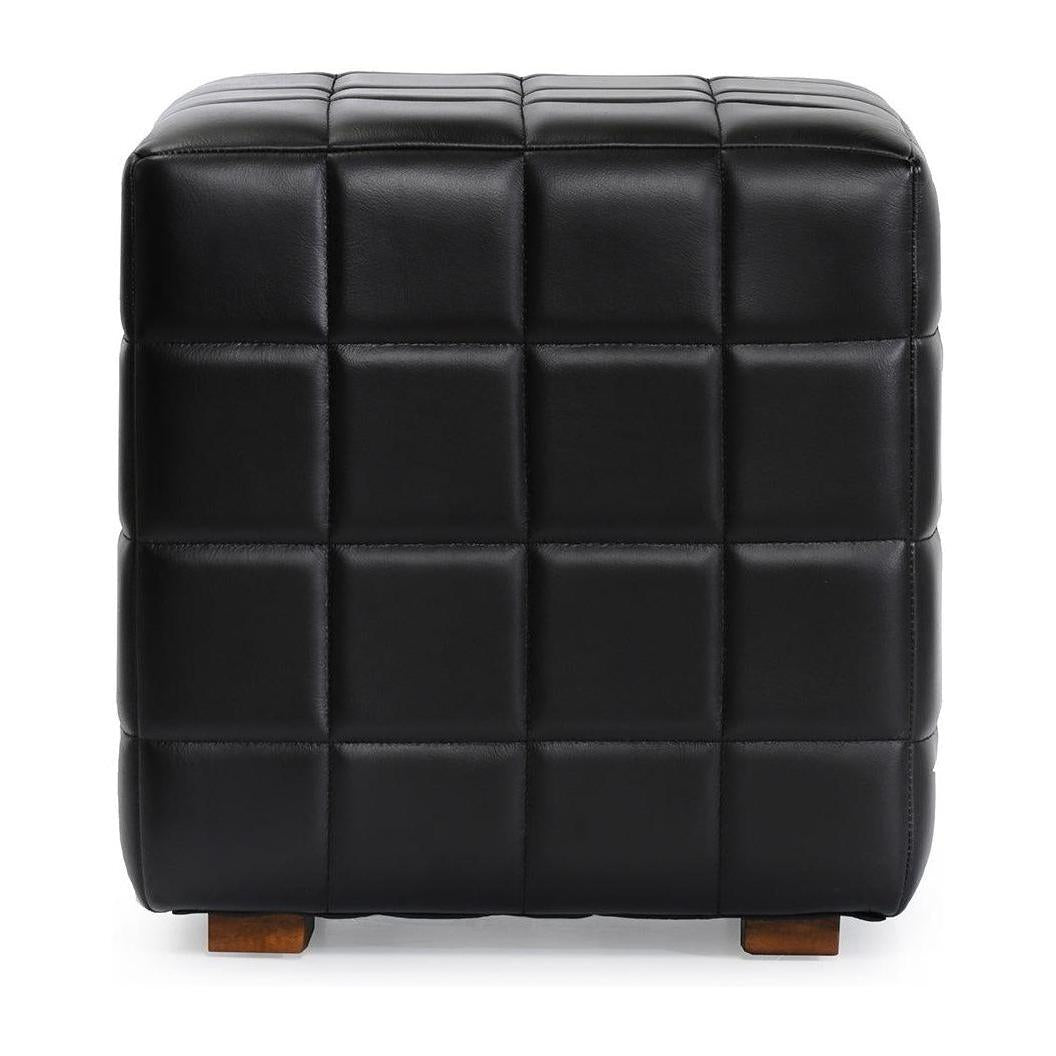 Classic Home Carlo Leather Square Ottoman