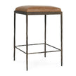 Classic Home Bose Leather Counter Stool