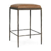 Classic Home Bose Leather Counter Stool