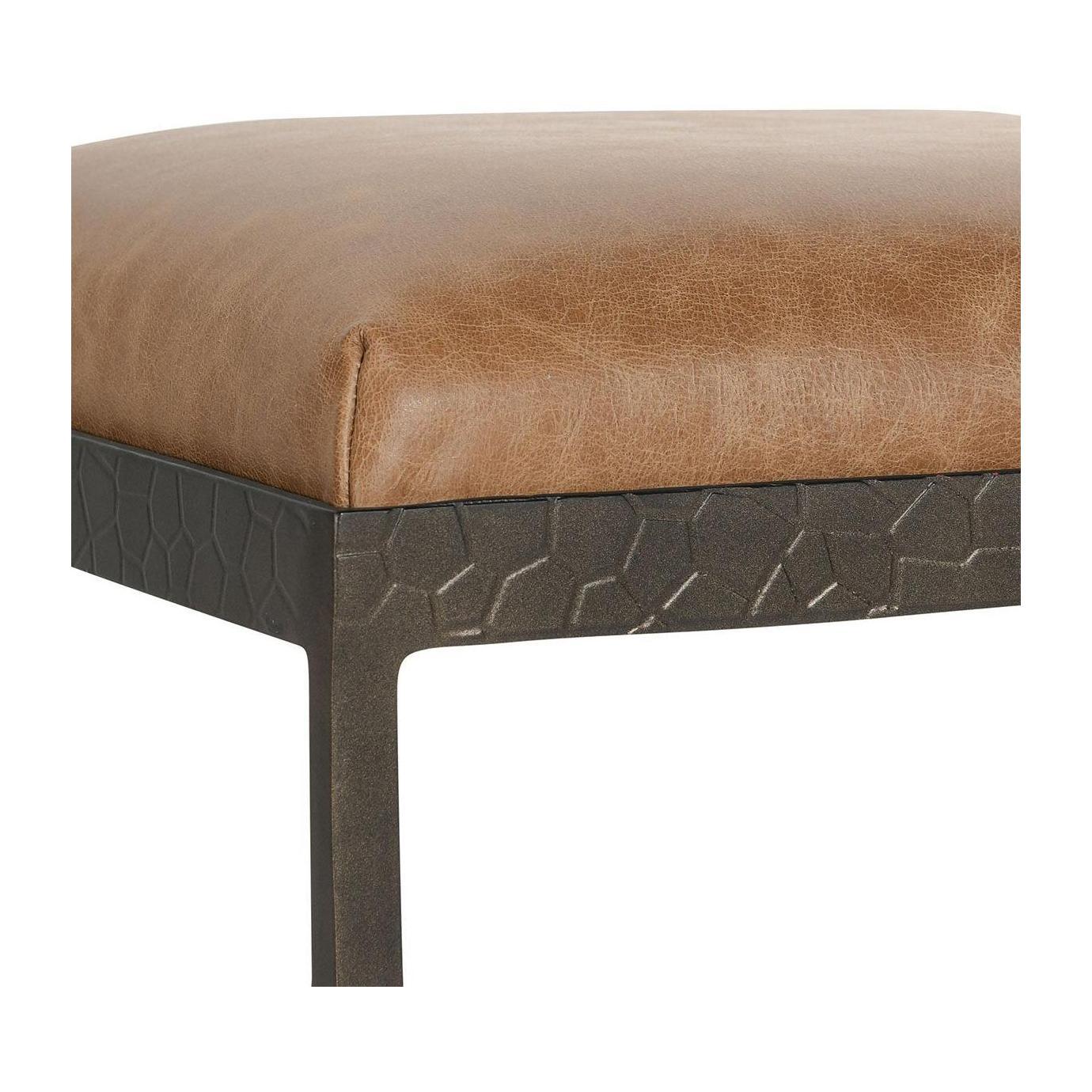 Classic Home Bose Leather Counter Stool