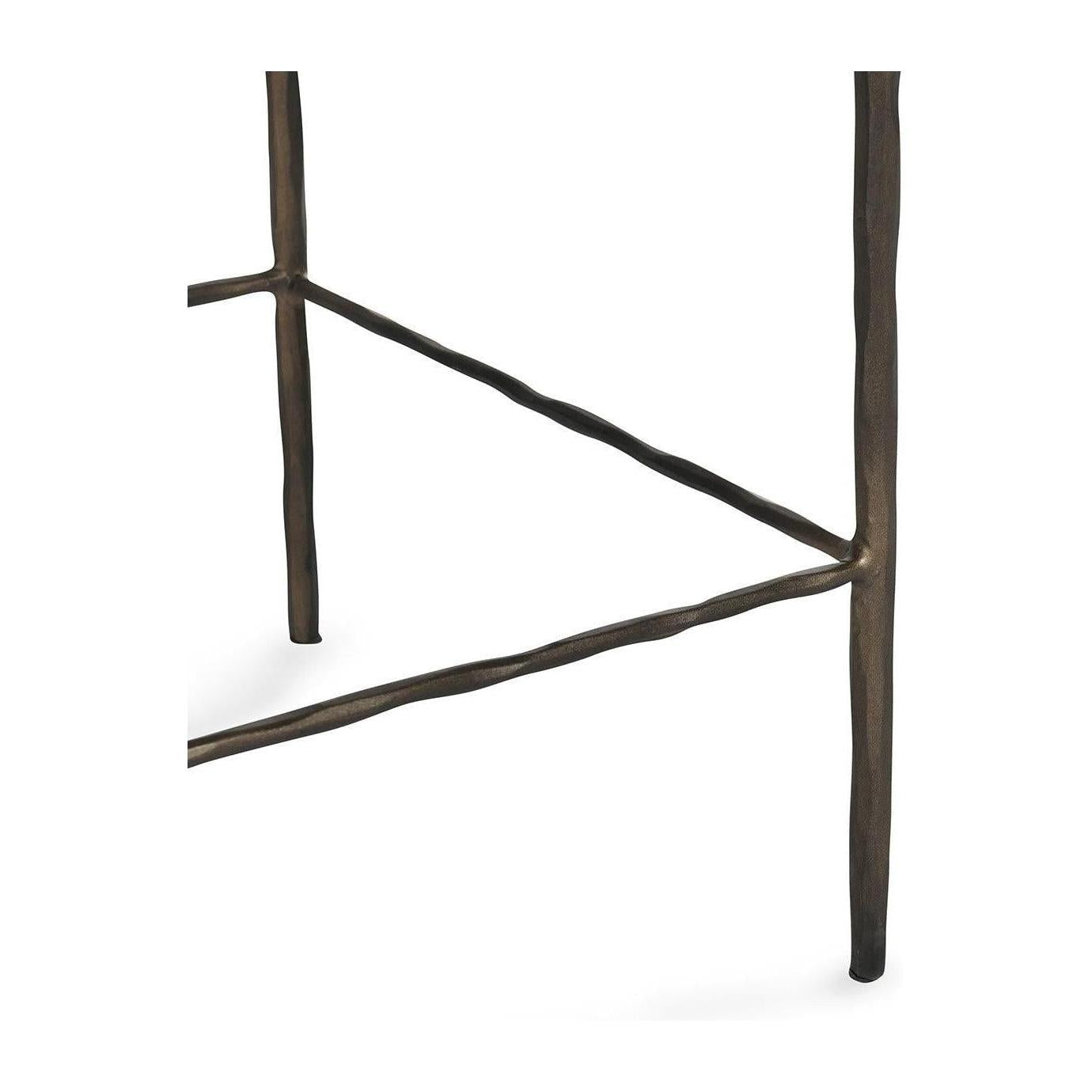 Classic Home Bose Leather Counter Stool