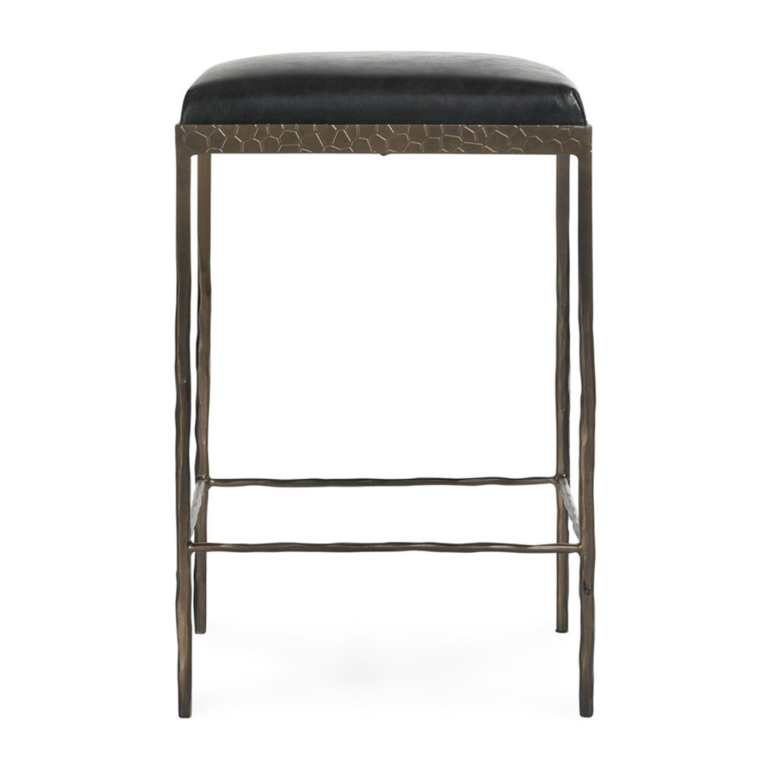 Classic Home Bose Leather Counter Stool