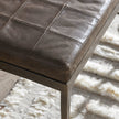 Classic Home Malo Leather Bench