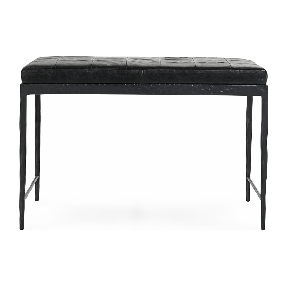 Classic Home Malo Leather Bench