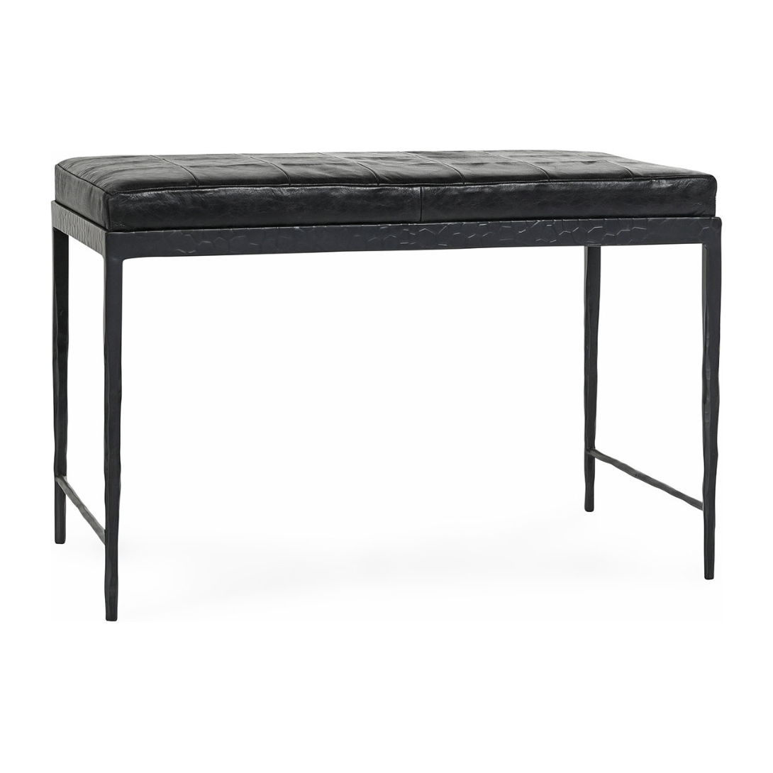 Classic Home Malo Leather Bench