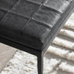 Classic Home Malo Leather Bench