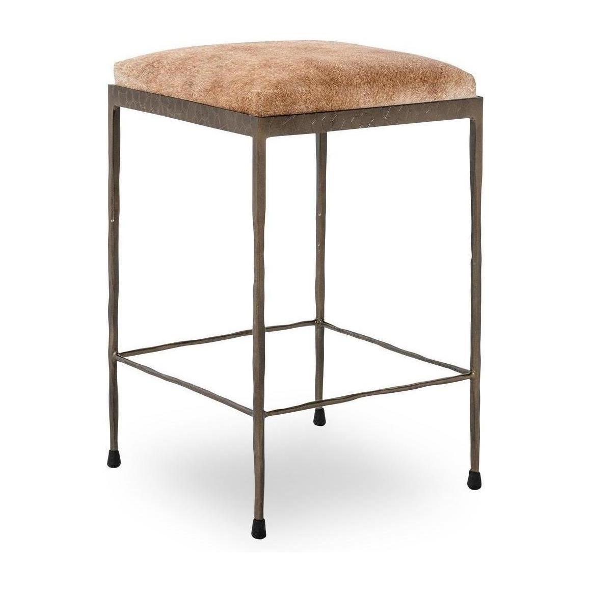 Classic Home Bose Hide Counter Stool