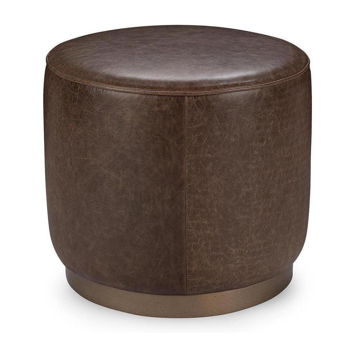 Classic Home Clair Round Accent Stool