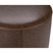 Classic Home Clair Round Accent Stool