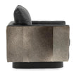 Classic Home Lathe Hide Accent Chair