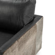 Classic Home Lathe Hide Accent Chair