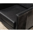 Classic Home Lathe Hide Accent Chair