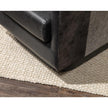 Classic Home Lathe Hide Accent Chair