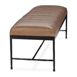 Classic Home Madeleine Leather Bench