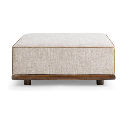 Classic Home Ellerie Square Ottoman