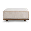 Classic Home Ellerie Square Ottoman