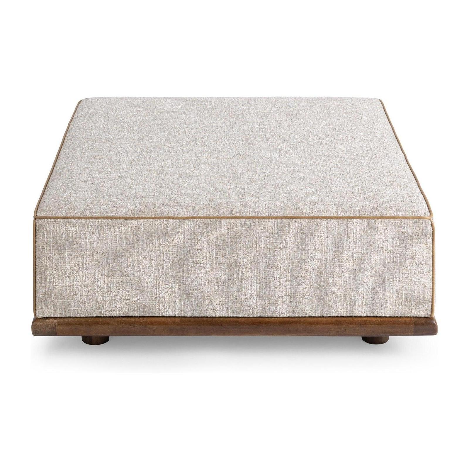 Classic Home Ellerie Square Ottoman