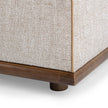 Classic Home Ellerie Square Ottoman