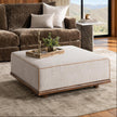 Classic Home Ellerie Square Ottoman