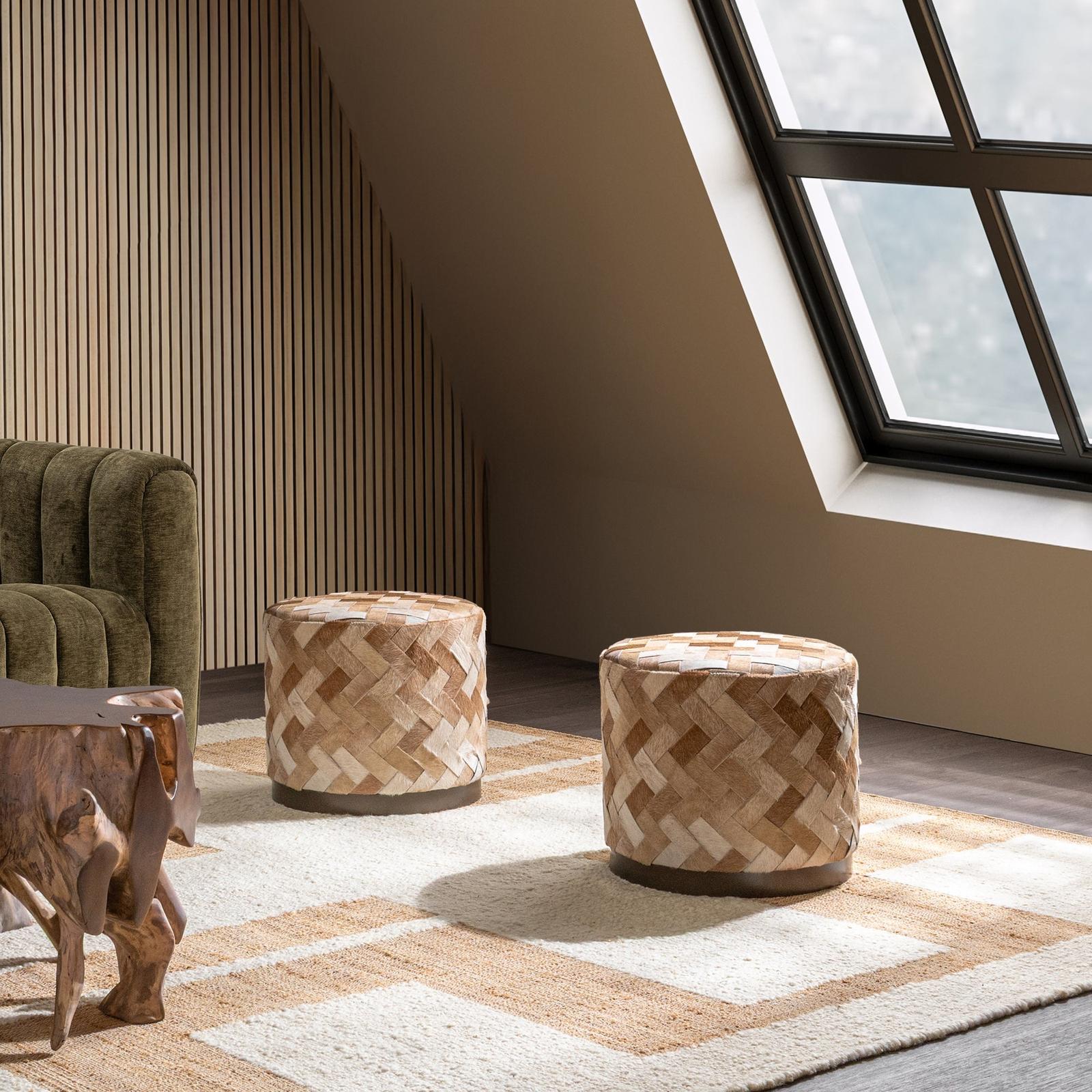 Classic Home Sasha Accent Stool