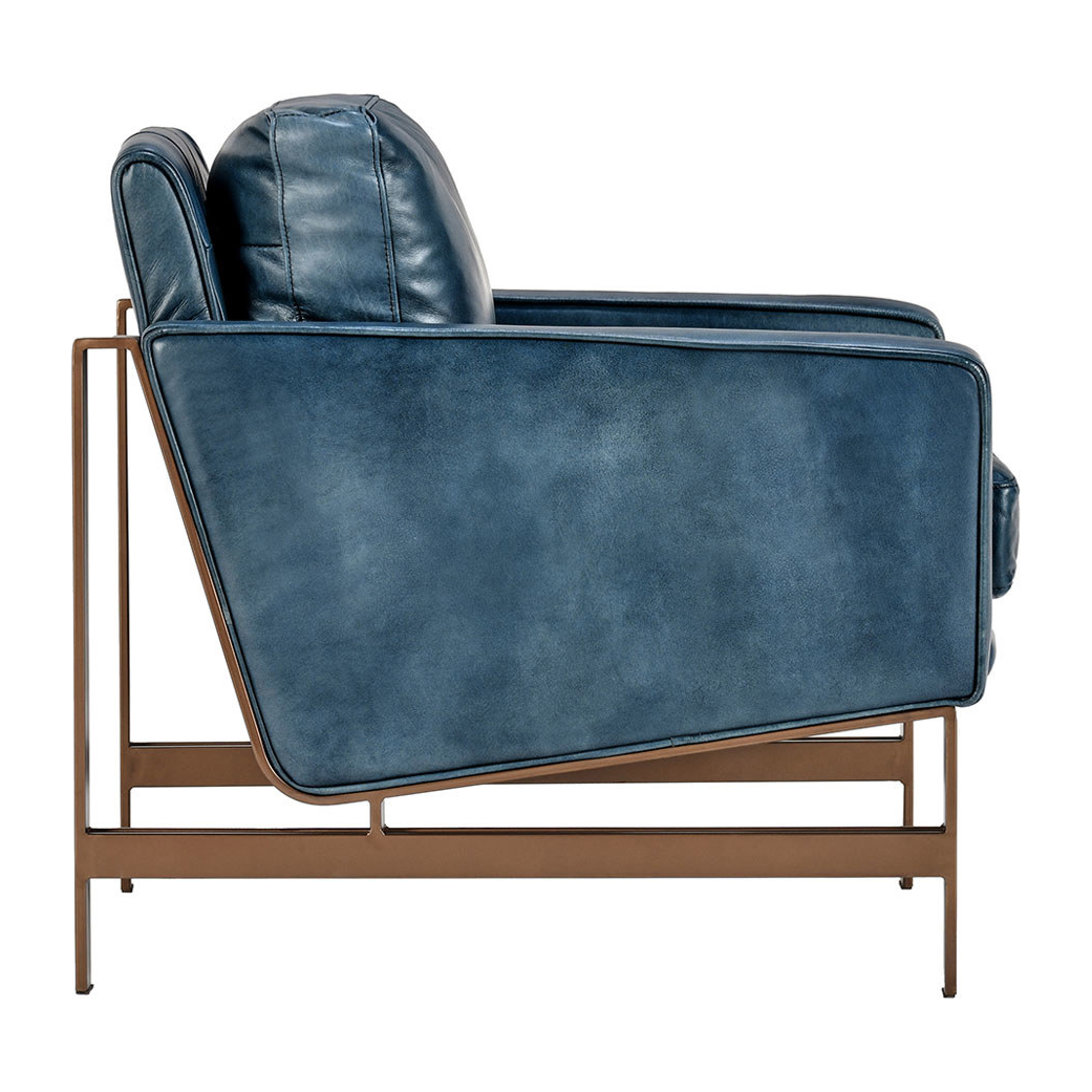 Classic Home Chazzie Leather Club Chair