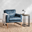 Classic Home Chazzie Leather Club Chair