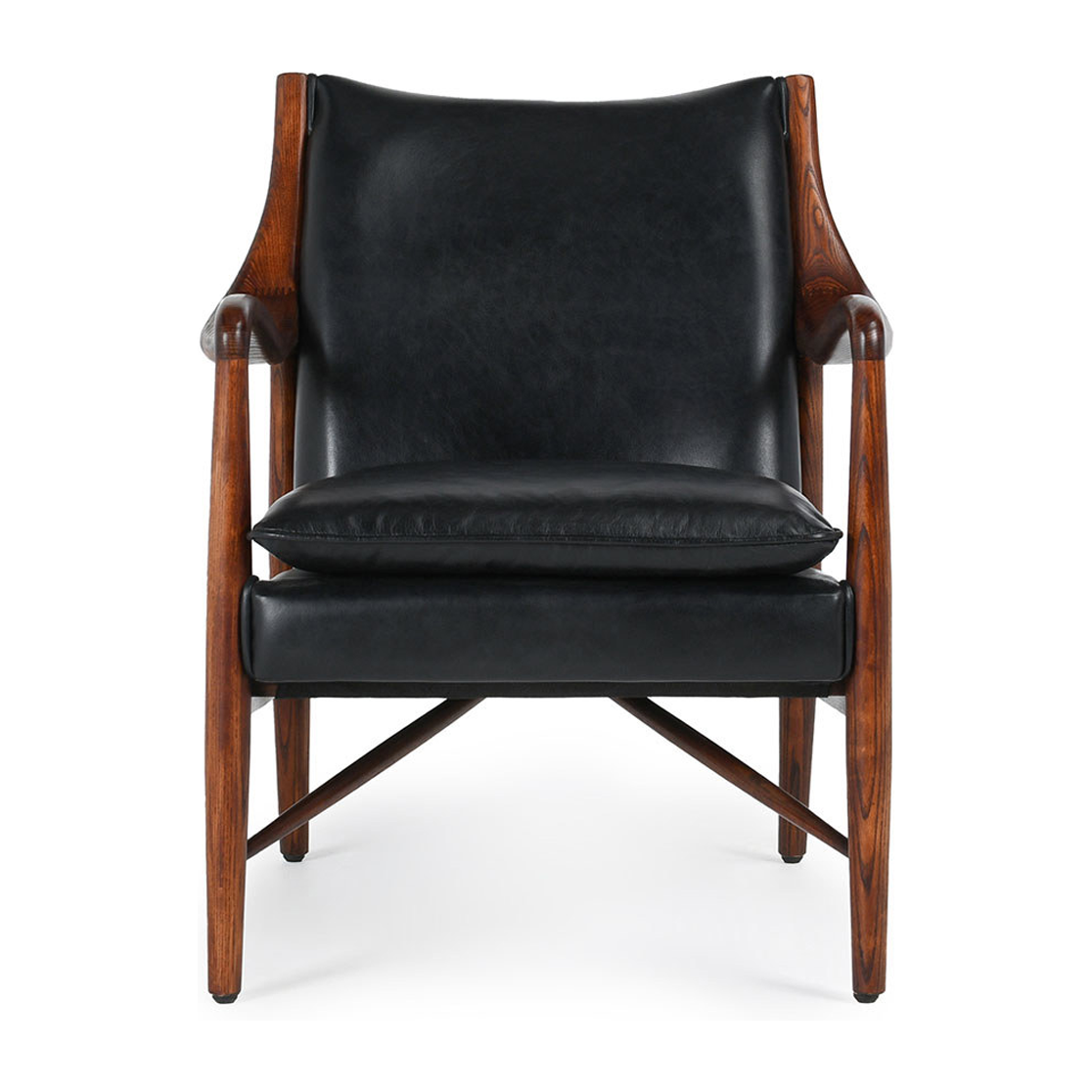 Classic Home Kiannah Leather Club Chair