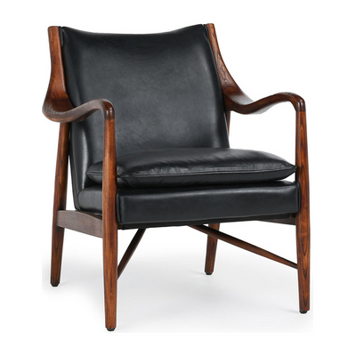 Classic Home Kiannah Leather Club Chair