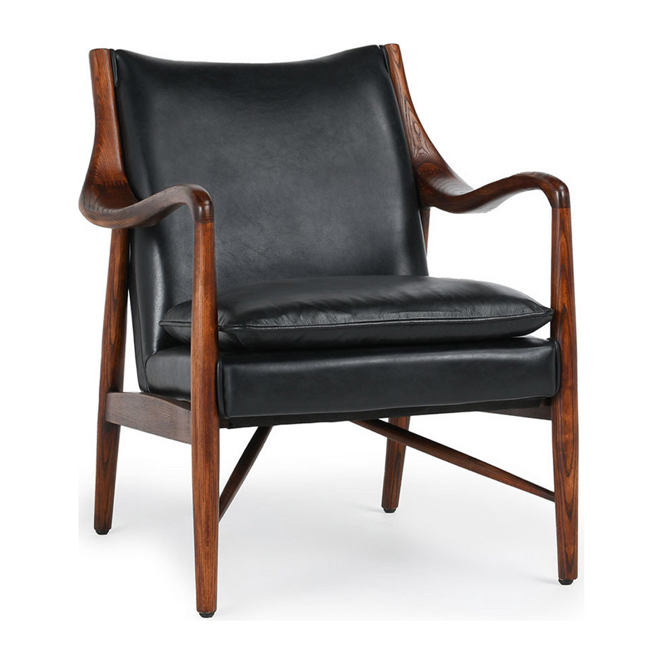 Classic Home Kiannah Leather Club Chair