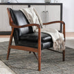 Classic Home Kiannah Leather Club Chair