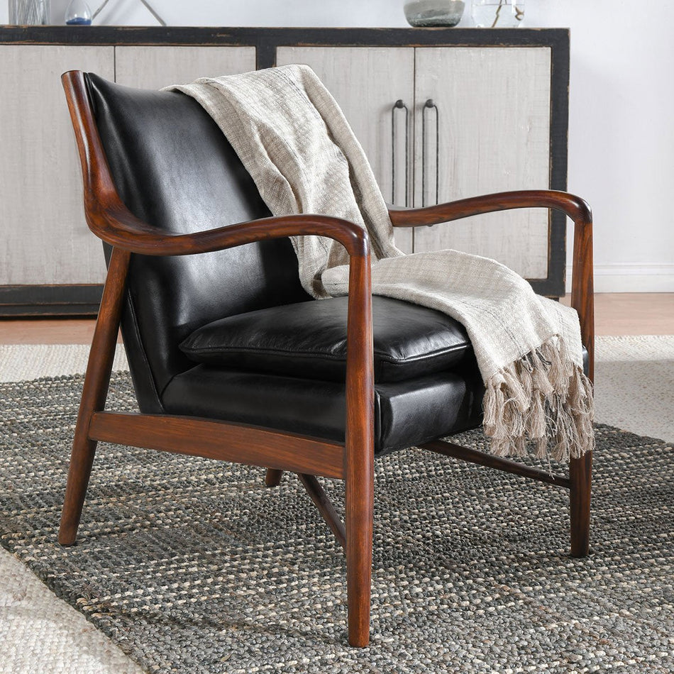 Classic Home Kiannah Leather Club Chair